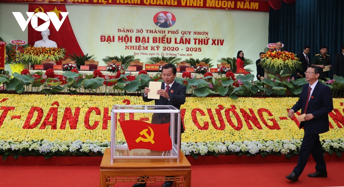 Đại hội Đảng cấp trên cơ sở ở Bình Định: Cán bộ nữ tham gia Cấp ủy mới đạt tỷ lệ cao
