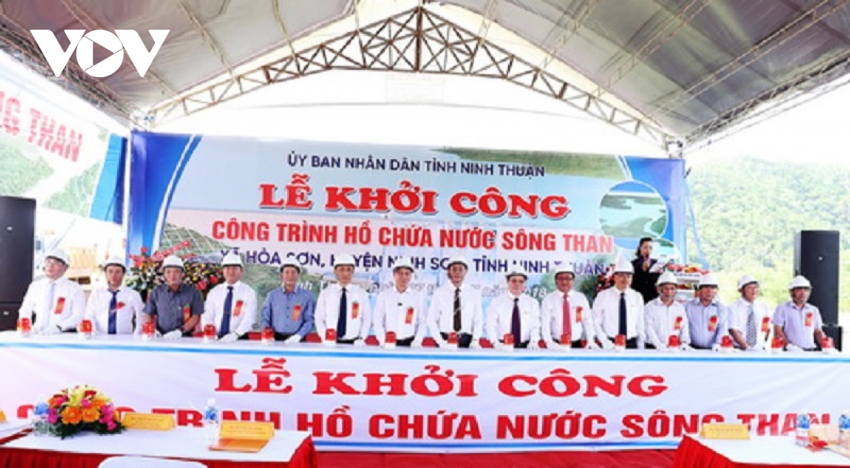 Gỡ vướng cho công trình hồ chứa nước Sông Than ở Ninh Thuận