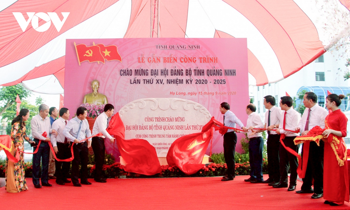 Đại hội Đảng bộ tỉnh Quảng Ninh lần thứ XV diễn ra từ ngày 25-27/9