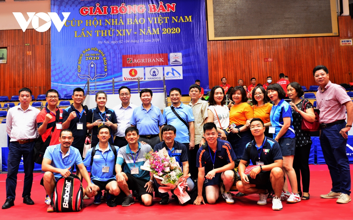 Khai mạc Giải Bóng bàn Cup Hội Nhà báo Việt Nam năm 2020