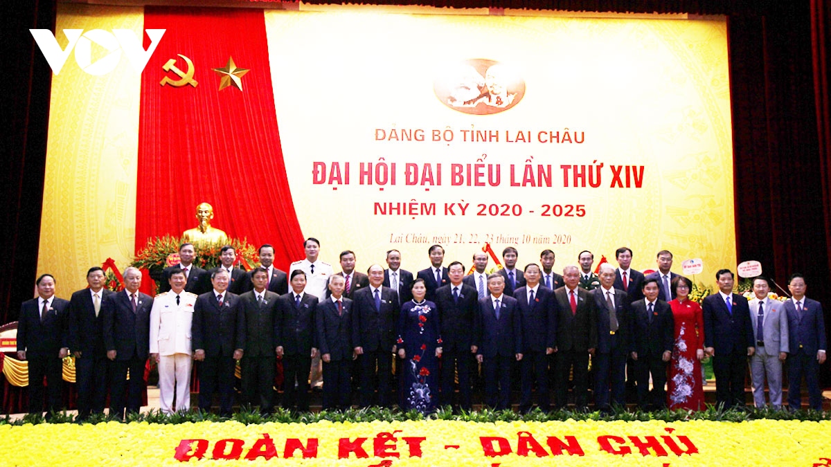 Bế mạc Đại hội Đảng bộ tỉnh Lai Châu khóa XIV