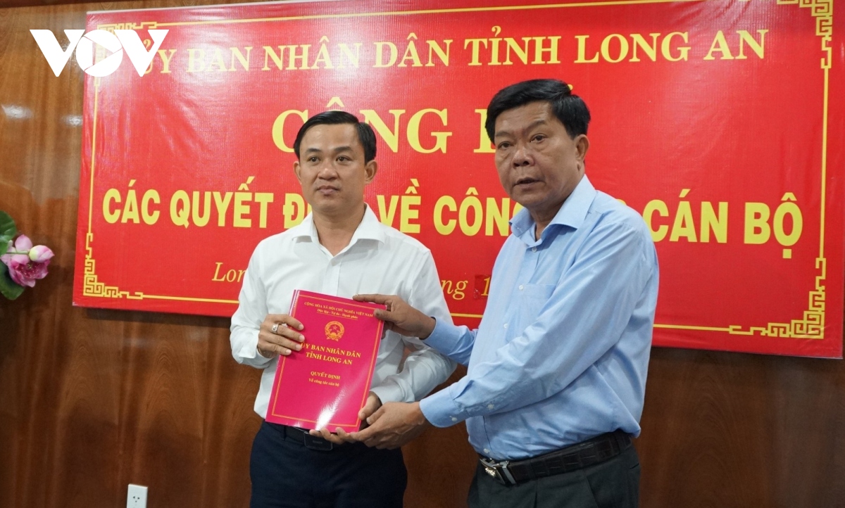 Ông Nguyễn Minh Hùng làm Giám đốc Sở Xây dựng Long An