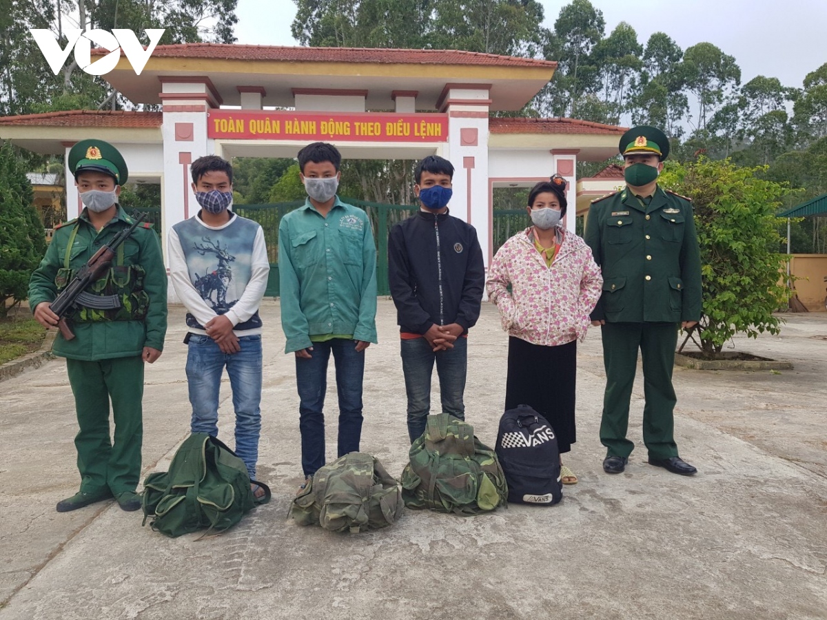 Điện Biên bắt giữ 4 đối tượng người Lào vượt biên trái phép