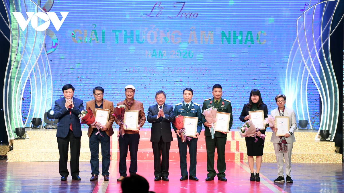 Hội Nhạc sĩ Việt Nam trao giải cho 78 công trình, tác phẩm xuất sắc