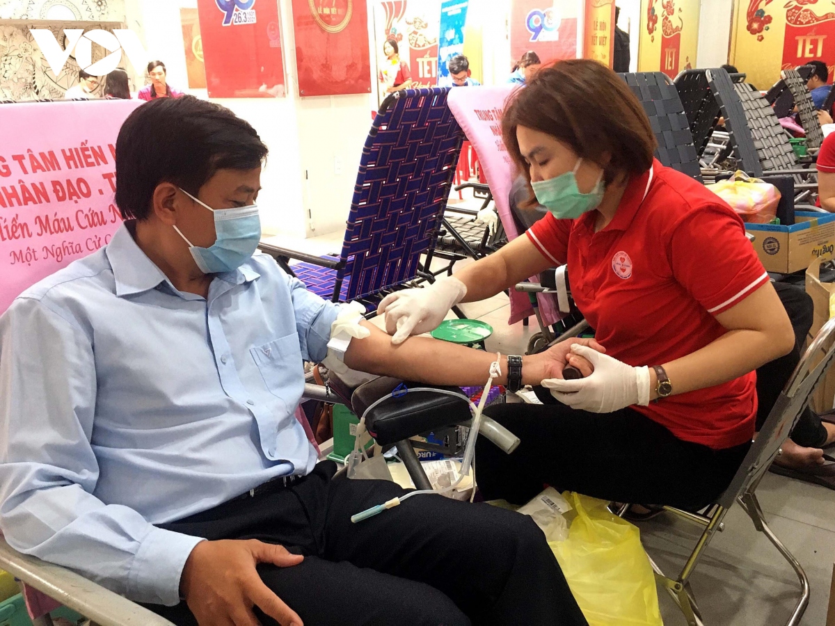 TP.HCM: Mục tiêu tiếp nhận 44.000 túi máu cho bệnh nhân dịp Tết Nguyên đán 2021