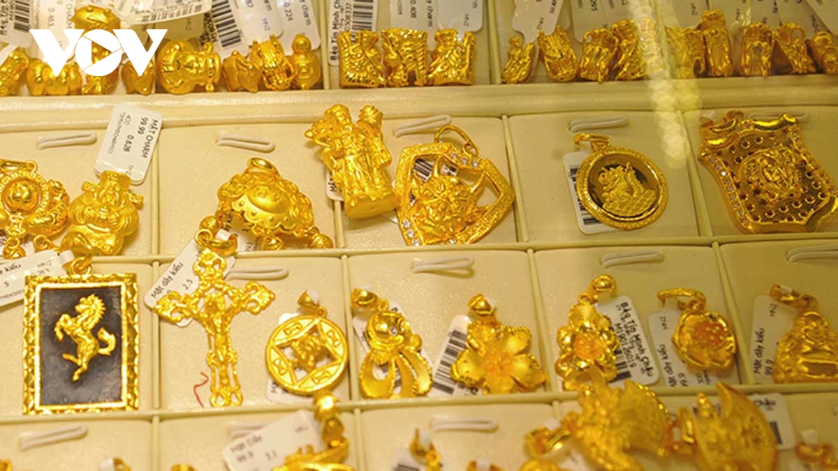 Vàng trong nước đảo chiều giảm giá