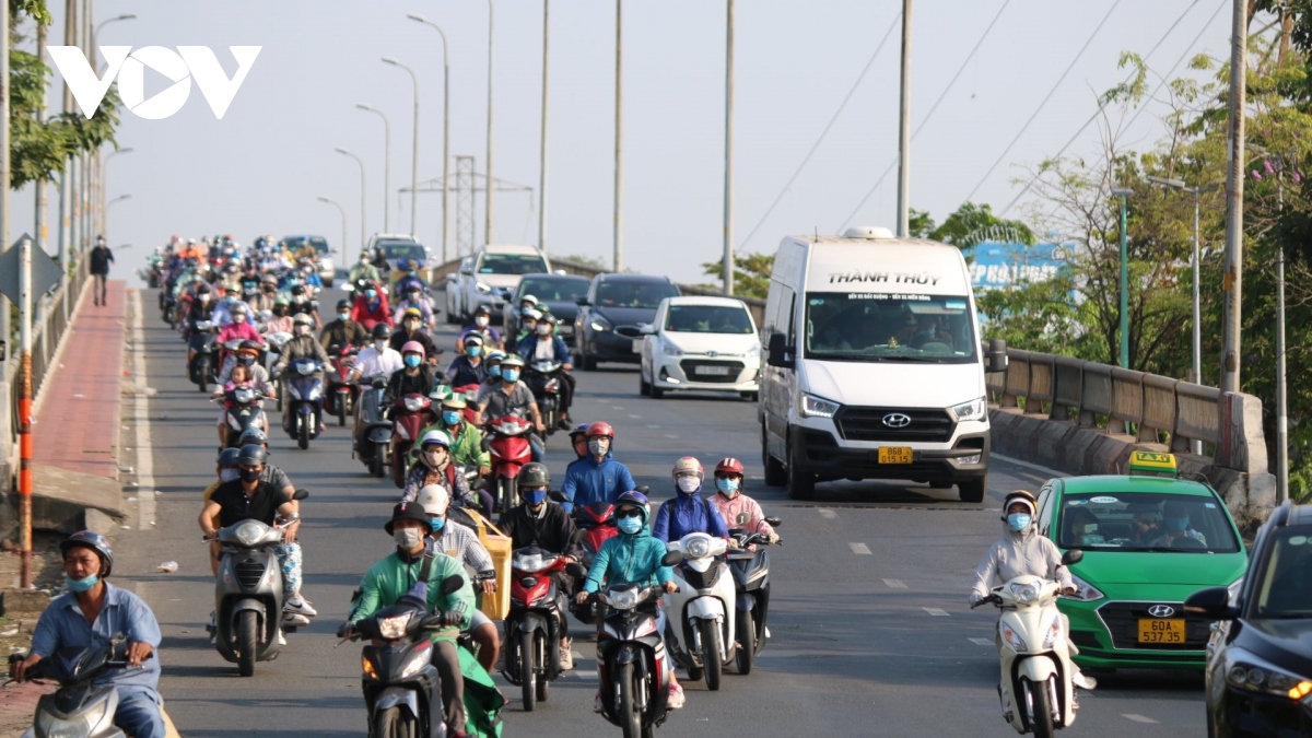 TPHCM không kẹt xe trong ngày đầu tiên đi làm của năm mới