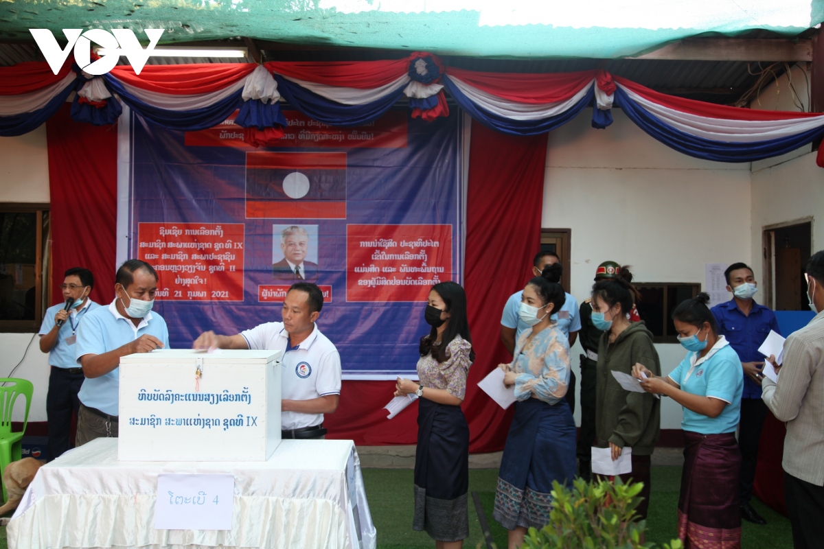 Hơn 4 triệu cử tri Lào đi bầu đại biểu Quốc hội và Hội đồng nhân dân cấp tỉnh, thành phố