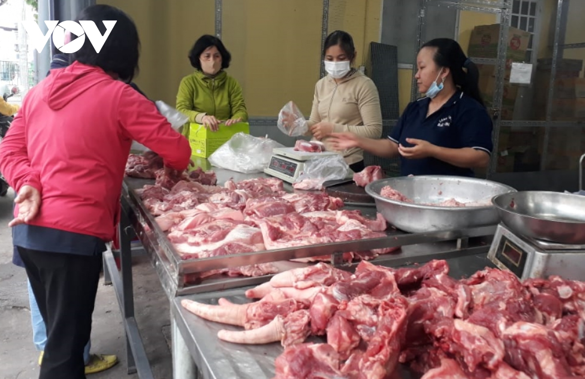 Đà Nẵng tổ chức 16 điểm bán thịt lợn bình ổn giá dịp Tết