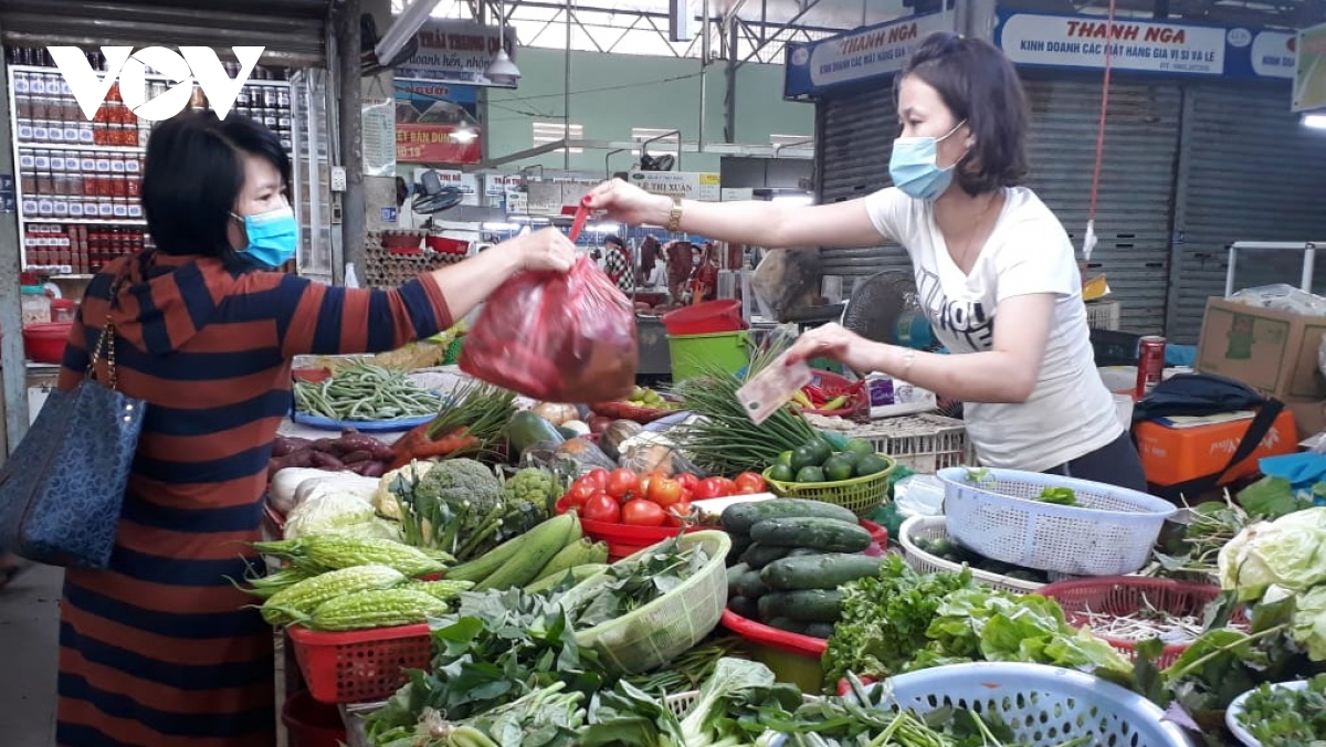 Thị trường thực phẩm, rau quả ở Đà Nẵng ổn định sau Tết