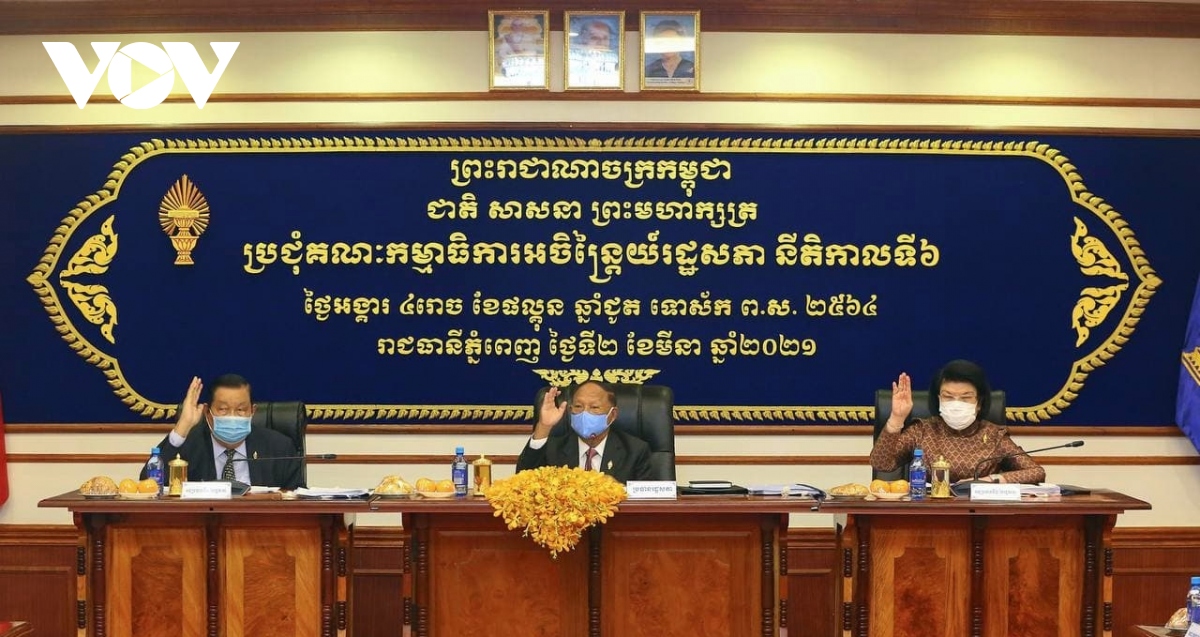 Quốc hội Campuchia thông qua dự thảo luật phòng chống dịch Covid-19