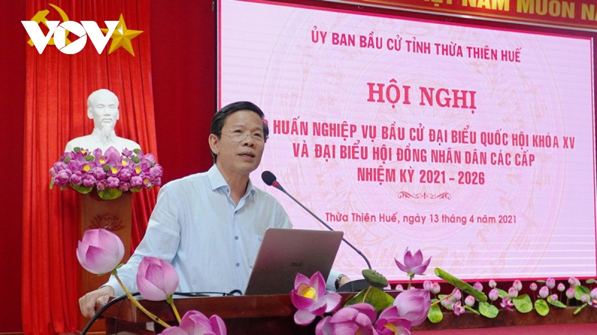 Dự kiến ngày 16/4, Thừa Thiên Huế tổ chức Hội nghị hiệp thương lần 3
