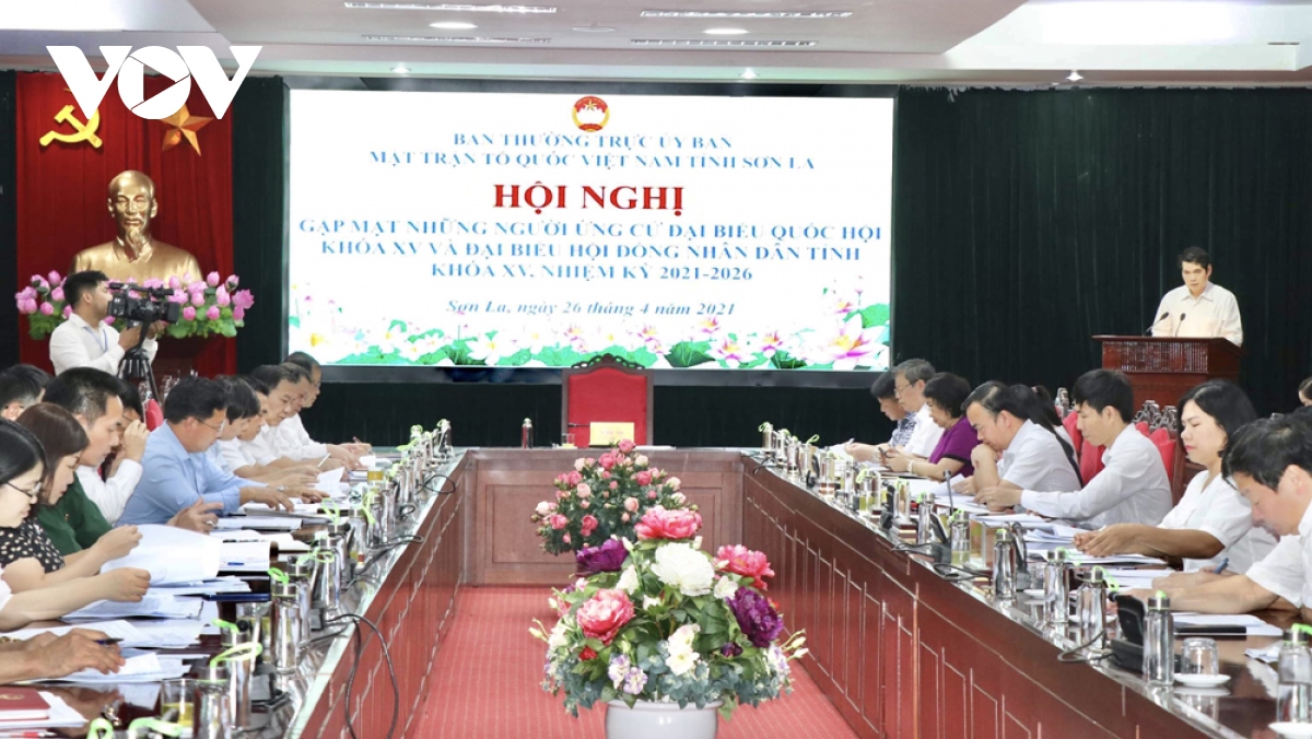 Sơn La gặp mặt người ứng cử đại biểu Quốc hội và HĐND tỉnh