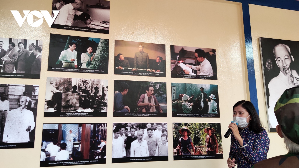 Triển lãm về hình ảnh và hình tượng Chủ tịch Hồ Chí Minh trong điện ảnh