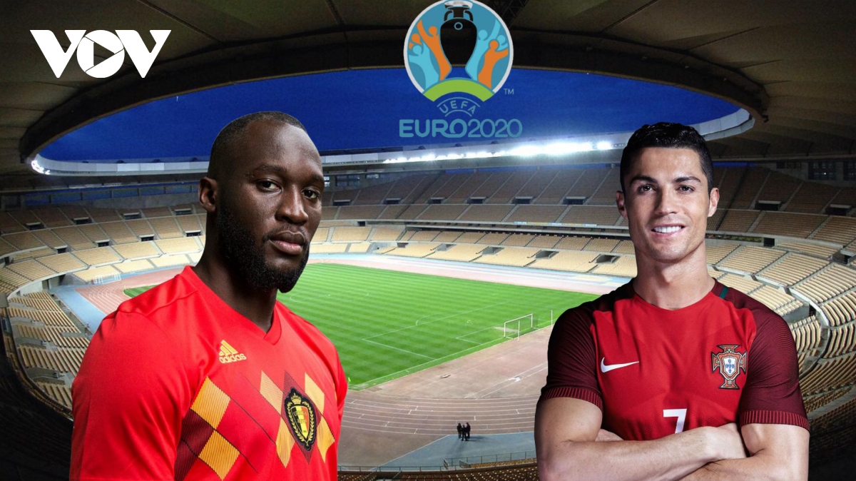 Vòng 1/8 EURO 2021 Bỉ - Bồ Đào Nha: Lukaku đối đầu Ronaldo