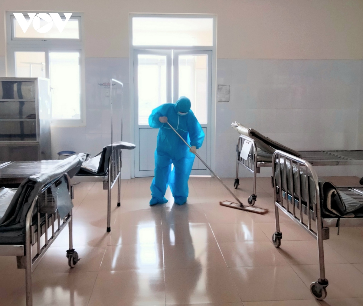 Trung tâm Y tế huyện Hoà Vang chuẩn bị đón bệnh nhân trở lại