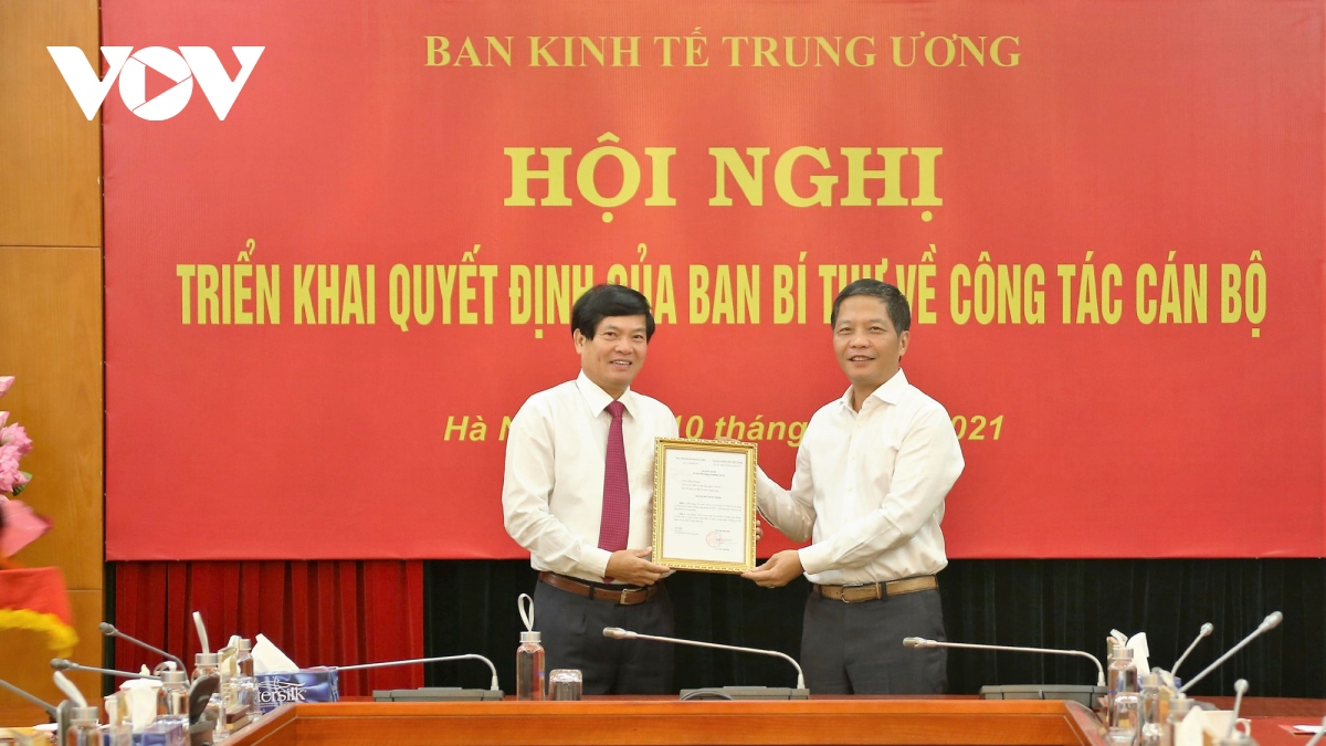 Ông Đỗ Ngọc An giữ chức Phó Trưởng Ban Kinh tế Trung ương