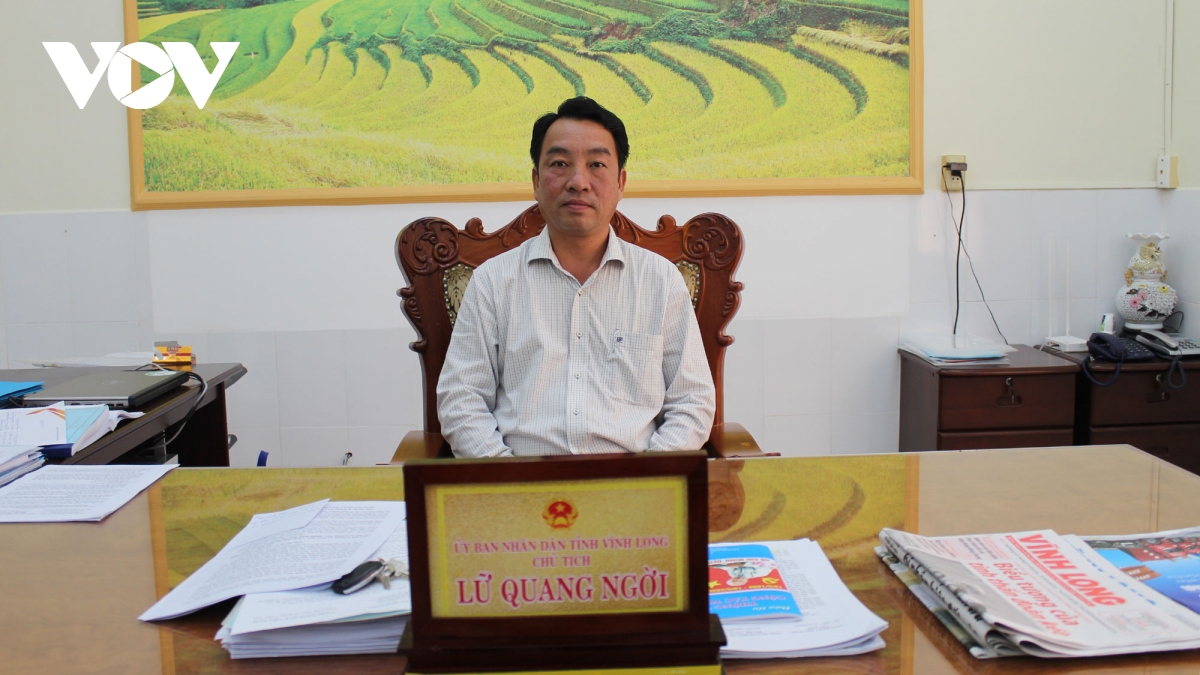 Ông Lữ Quang Ngời tái đắc cử Chủ tịch UBND tỉnh Vĩnh Long