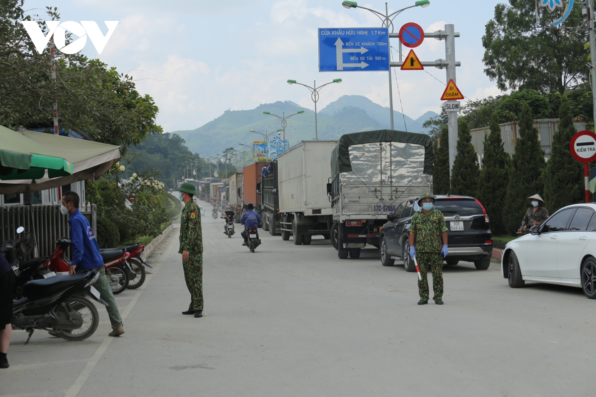 Lạng Sơn siết chặt phòng chống dịch tại các cửa khẩu