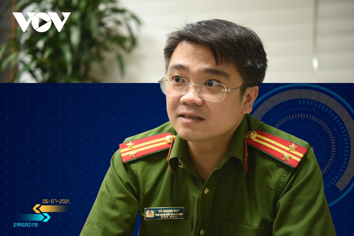Trung tá Vũ Hoàng Đạt: “Thông tin của công dân được bảo mật tuyệt đối”