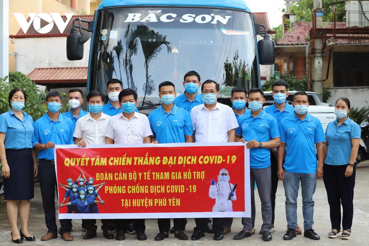 Sơn La tăng cường 35 cán bộ, nhân viên y tế hỗ trợ huyện có dịch Covid-19