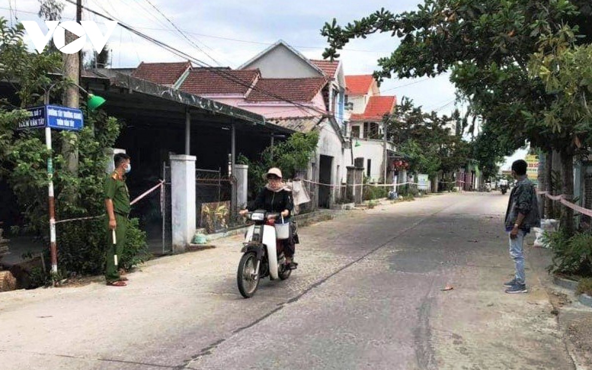 Phong tỏa 2 thôn ở huyện Thăng Bình, Quảng Nam khi phát hiện 2 ca dương tính