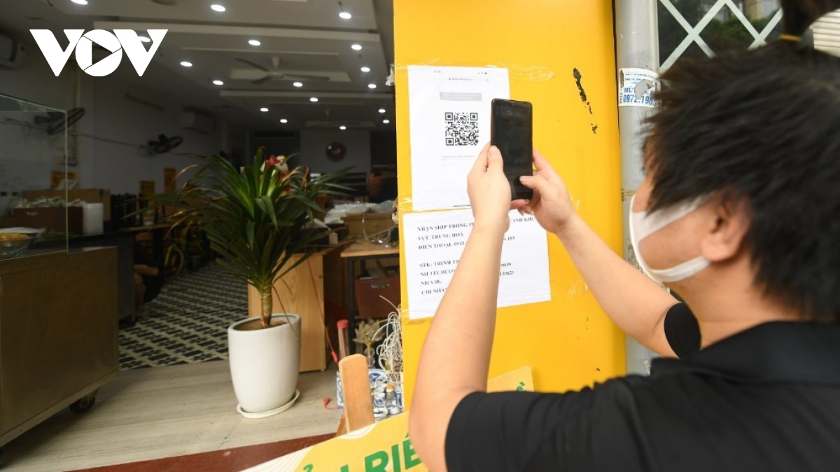 Cách tạo điểm quét mã QR khi các cơ sở kinh doanh ăn uống tại Hà Nội mở cửa lại
