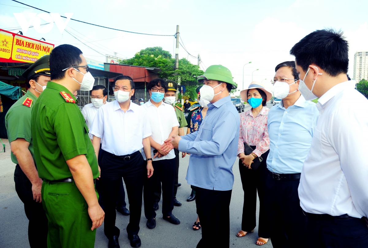Thành ủy Hà Nội chỉ đạo khẩn trương công bố cấp độ dịch của Thành phố
