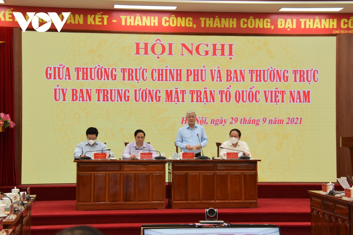 Thủ tướng: Mặt trận Tổ quốc Việt Nam cần phối hợp chặt chẽ hơn với Chính phủ