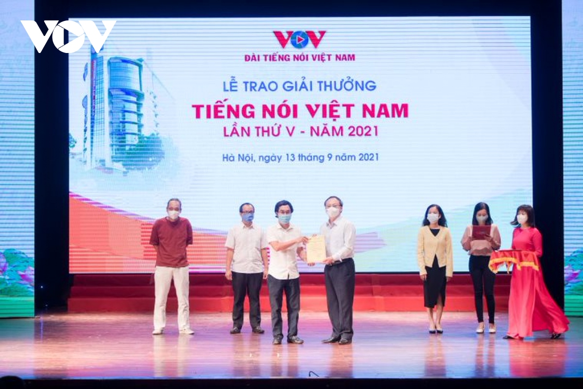 VOV trao "Giải thưởng Tiếng nói Việt Nam" lần thứ 5 năm 2021