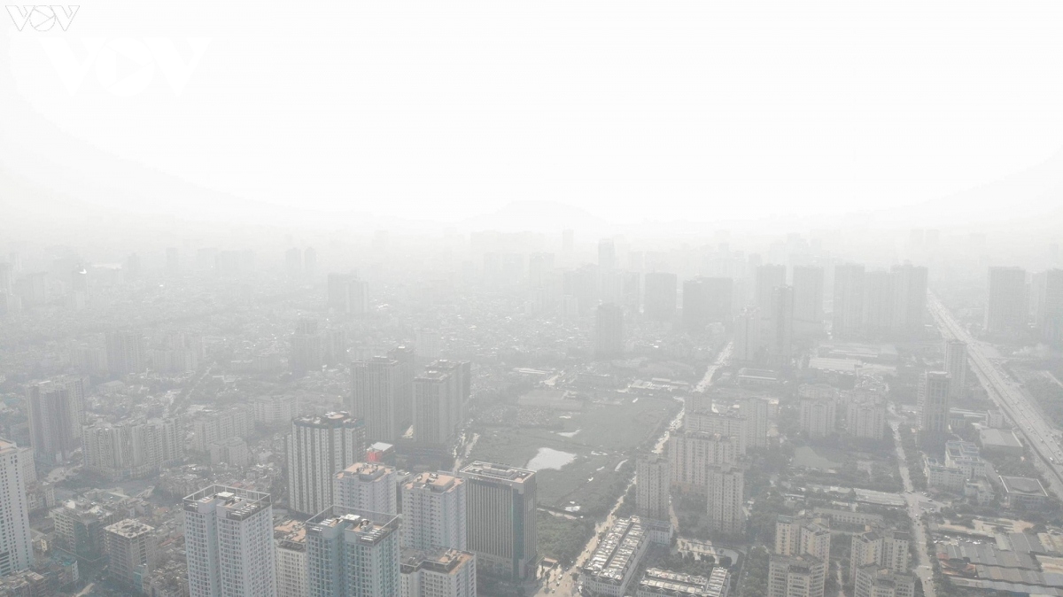 Chất lượng không khí ở Hà Nội xuống mức rất xấu