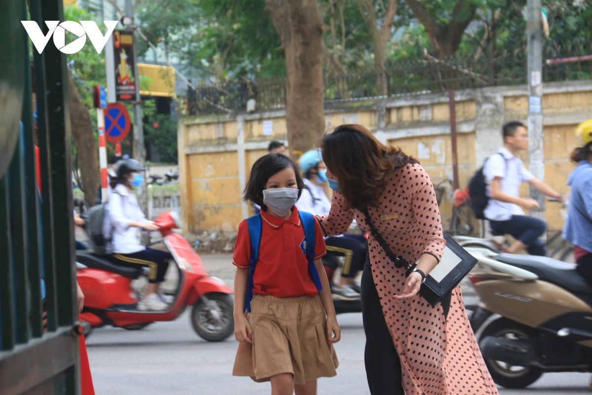 Hà Nội hướng dẫn phòng chống dịch khi học sinh đi học trở lại