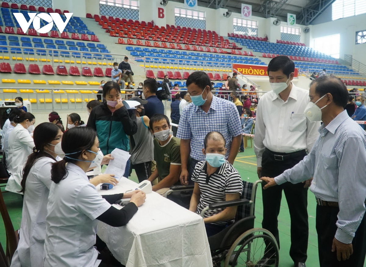 Quảng Bình thực hiện tiêm vaccine COVID-19 cho người khuyết tật