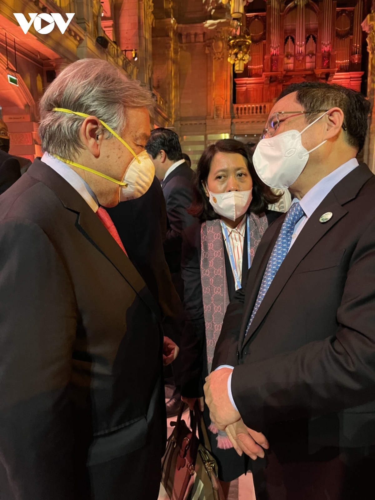 Thủ tướng Phạm Minh Chính gặp Tổng thư ký Liên Hợp Quốc Antonio Guterres 
