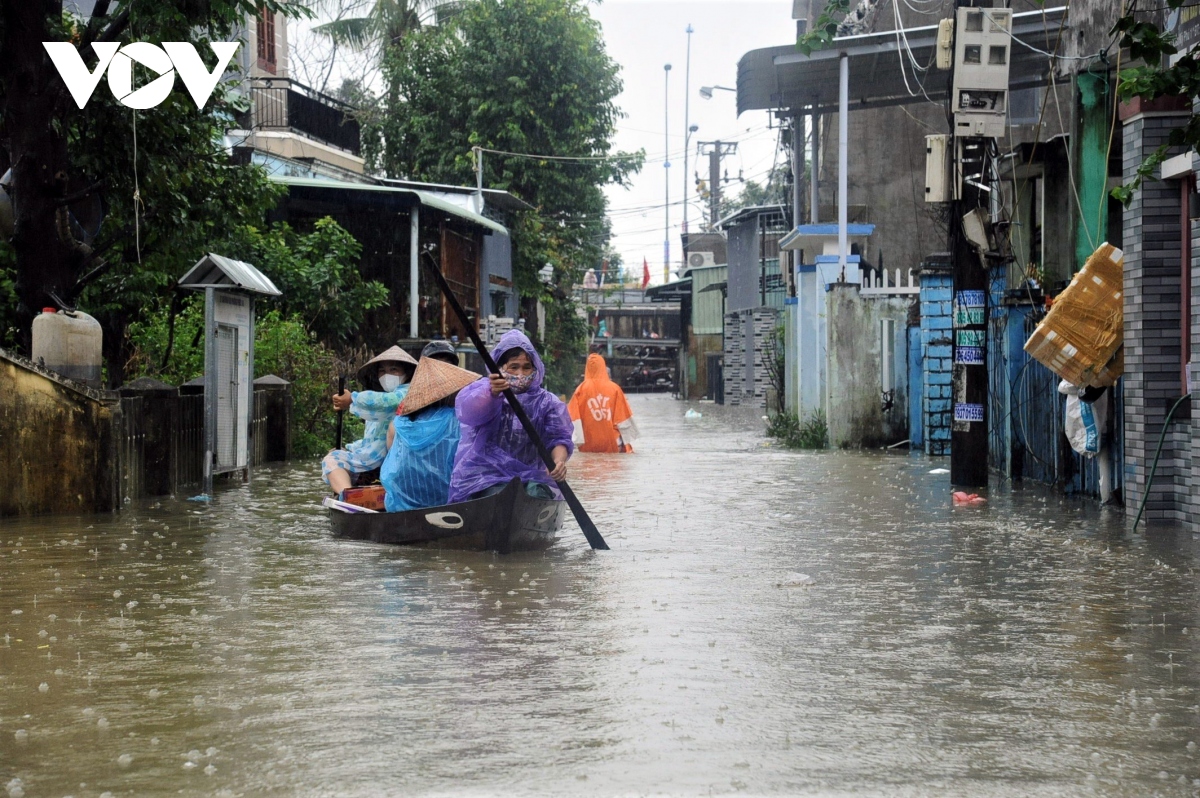 Lần thứ 3 trong năm, thành phố Tam kỳ bị ngập sâu