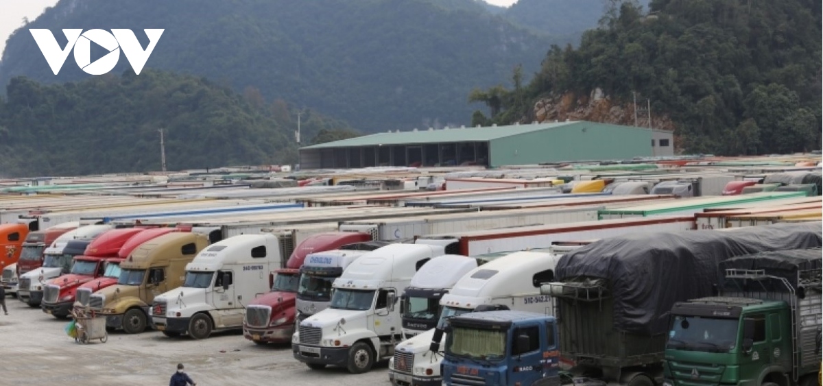 Không thể thông quan ở Lạng Sơn, nhiều xe chở nông sản quay đầu