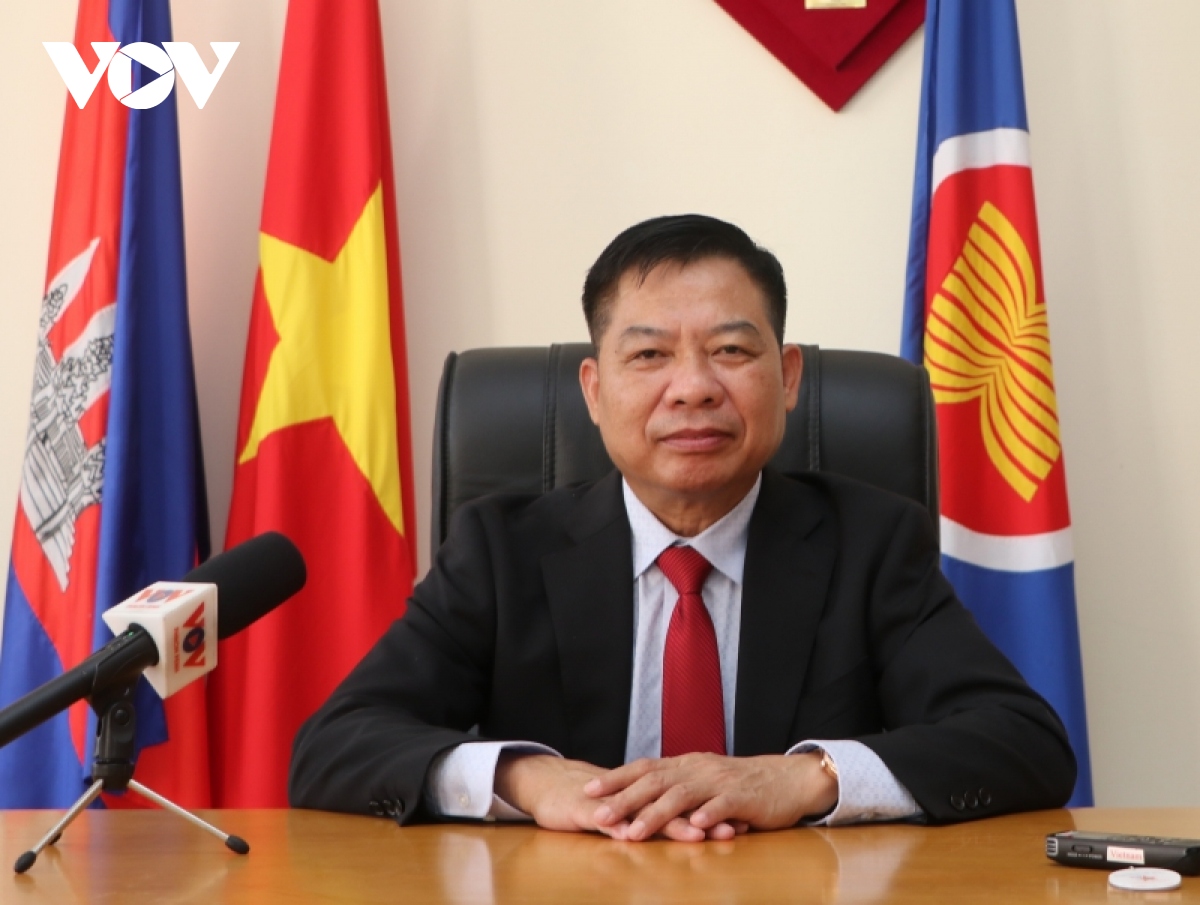 Đại sứ Nguyễn Huy Tăng: Quan hệ Việt Nam - Campuchia đang phát triển rất tốt đẹp