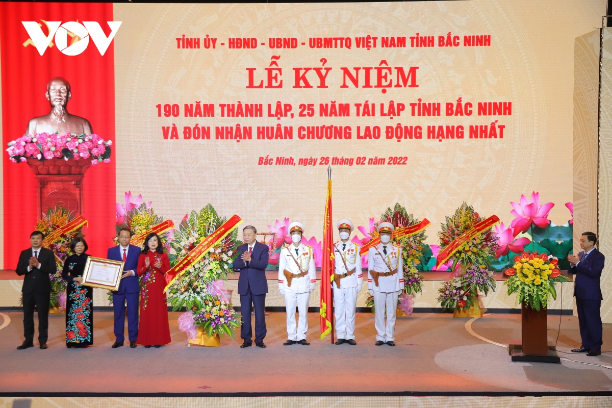Kỷ niệm 190 năm thành lập và 25 năm tái lập tỉnh Bắc Ninh với chủ đề văn hiến và khát vọng