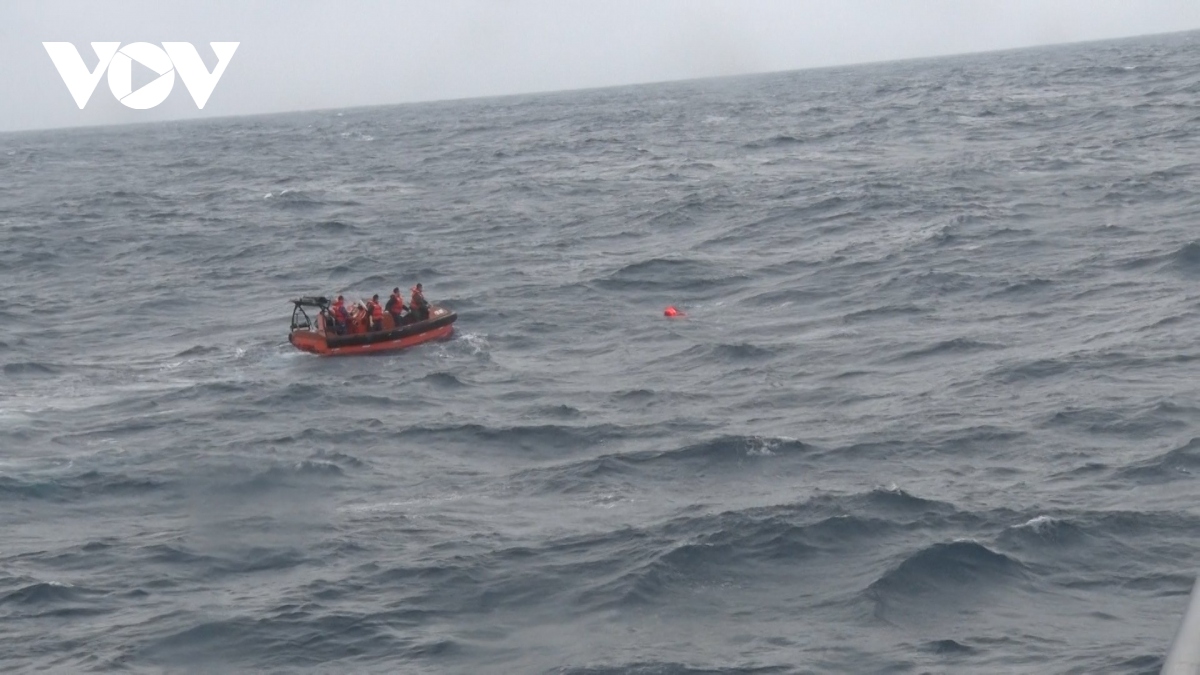 Tìm thấy 1 thi thể thuyền viên tàu VANDON ACE gặp nạn trên vùng biển Vũng Tàu