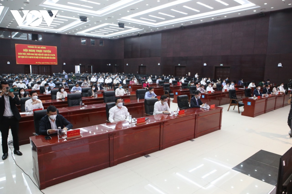 4.800 cán bộ chủ chốt TP Đà Nẵng quán triệt các Nghị quyết của Đảng