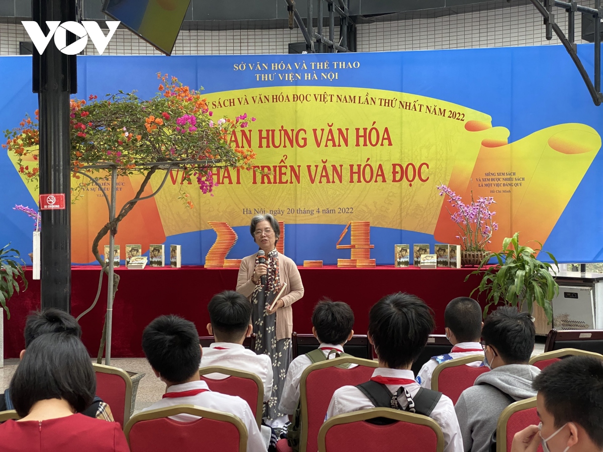 Nhiều hoạt động hưởng ứng Ngày Sách và Văn hóa đọc Việt Nam năm 2022 tại Thư viện Hà Nội
