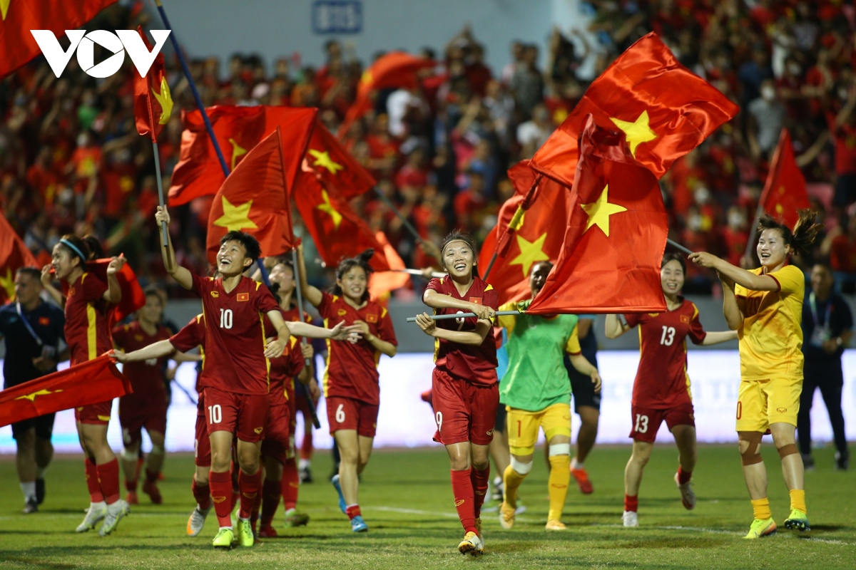 ĐT bóng đá nữ Việt Nam giành HCV SEA Games 31: Sự thống trị tuyệt đối