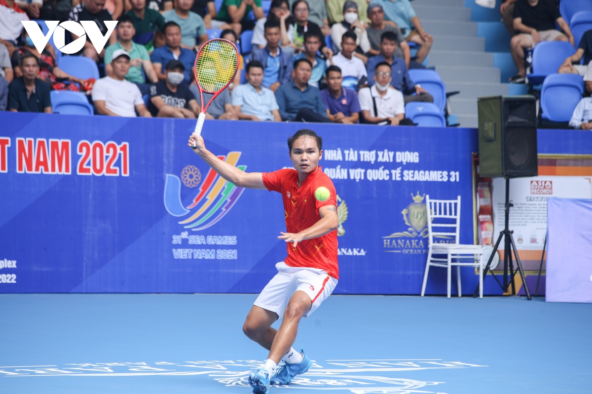 Quần vợt Việt Nam chiến thắng thuyết phục Thái Lan tiến vào bán kết