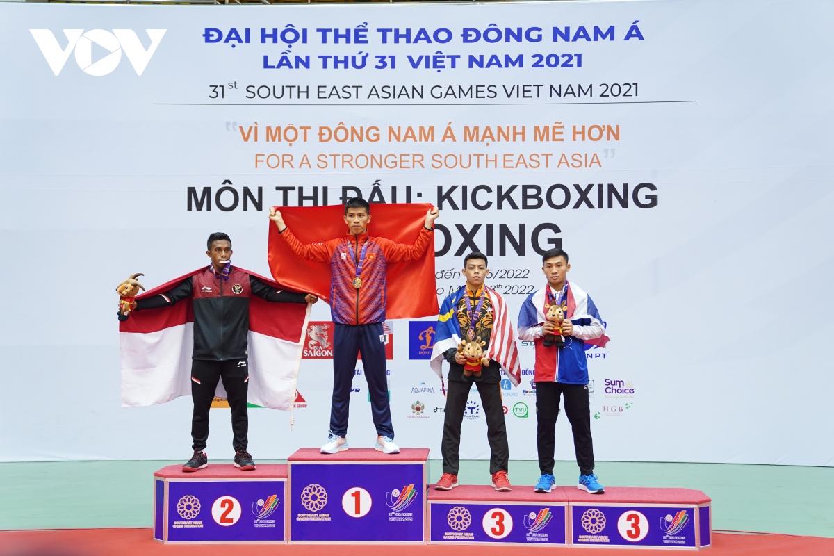 Kick boxing Việt Nam giải khát “cơn mưa” huy chương vàng