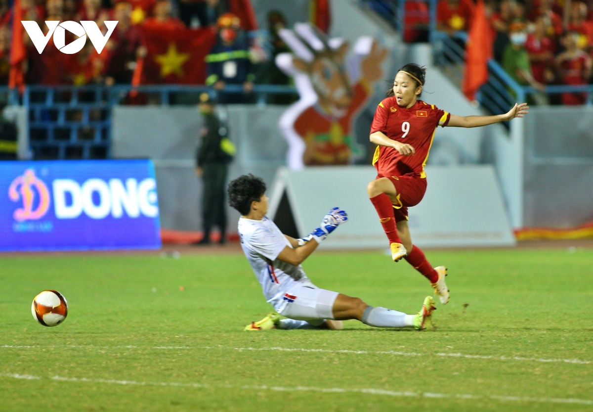 Thắng thuyết phục Thái Lan, ĐT nữ Việt Nam lần thứ 3 liên tiếp giành HCV SEA Games