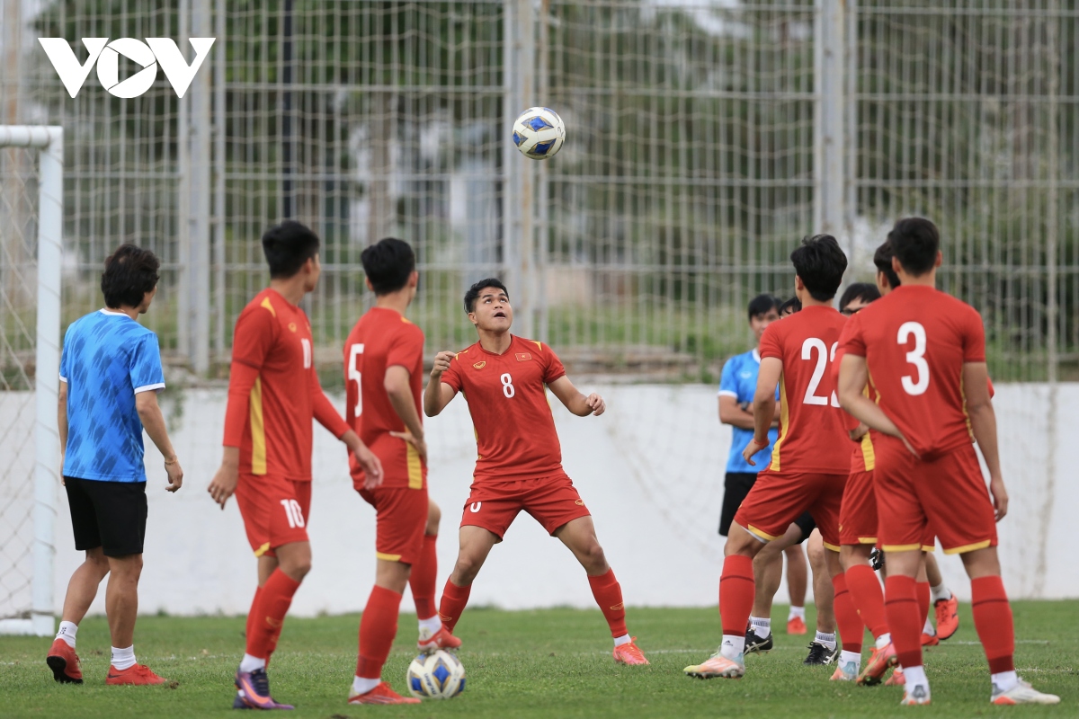 U23 Việt Nam cười đùa sảng khoái, tập không chiến đấu U23 Saudi Arabia