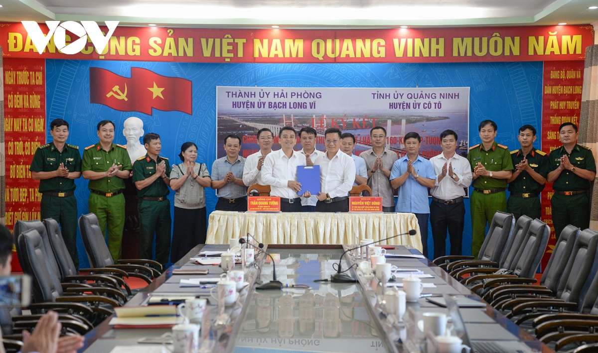2 huyện đảo Cô Tô (Quảng Ninh) và Bạch Long Vĩ (Hải Phòng) hợp tác phát triển