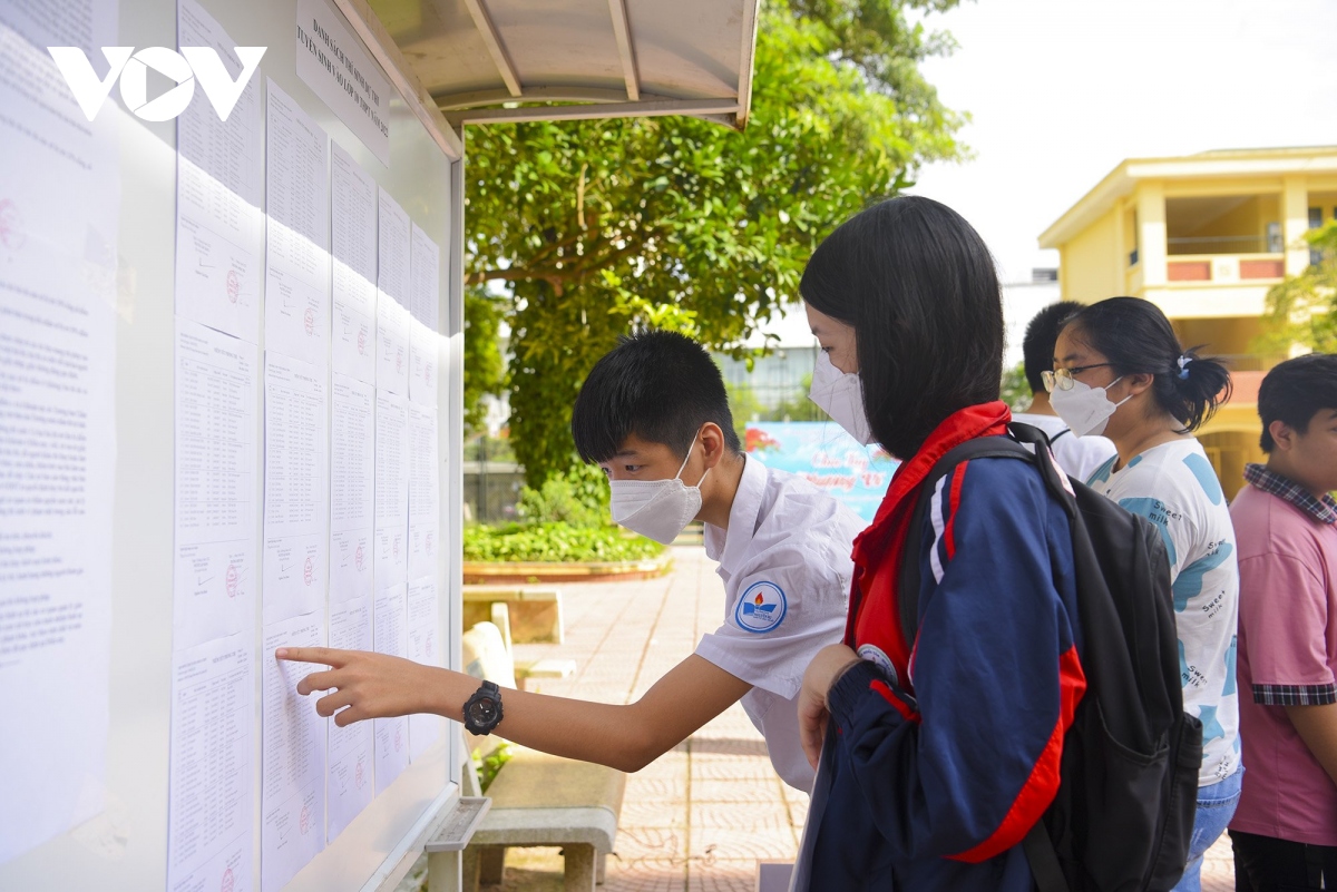 Sĩ tử Hà Nội hồi hộp trước ngày thi vào 10