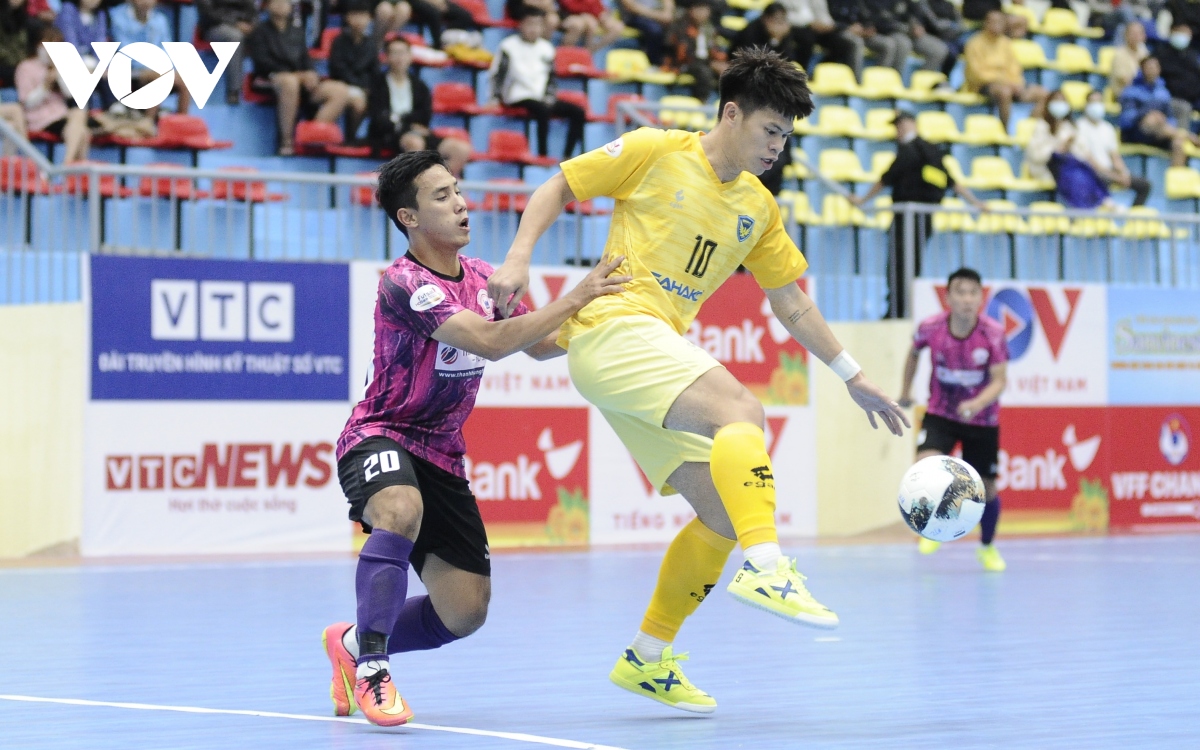 Kết quả Futsal HDBank VĐQG 2022: Sahako củng cố ngôi đầu