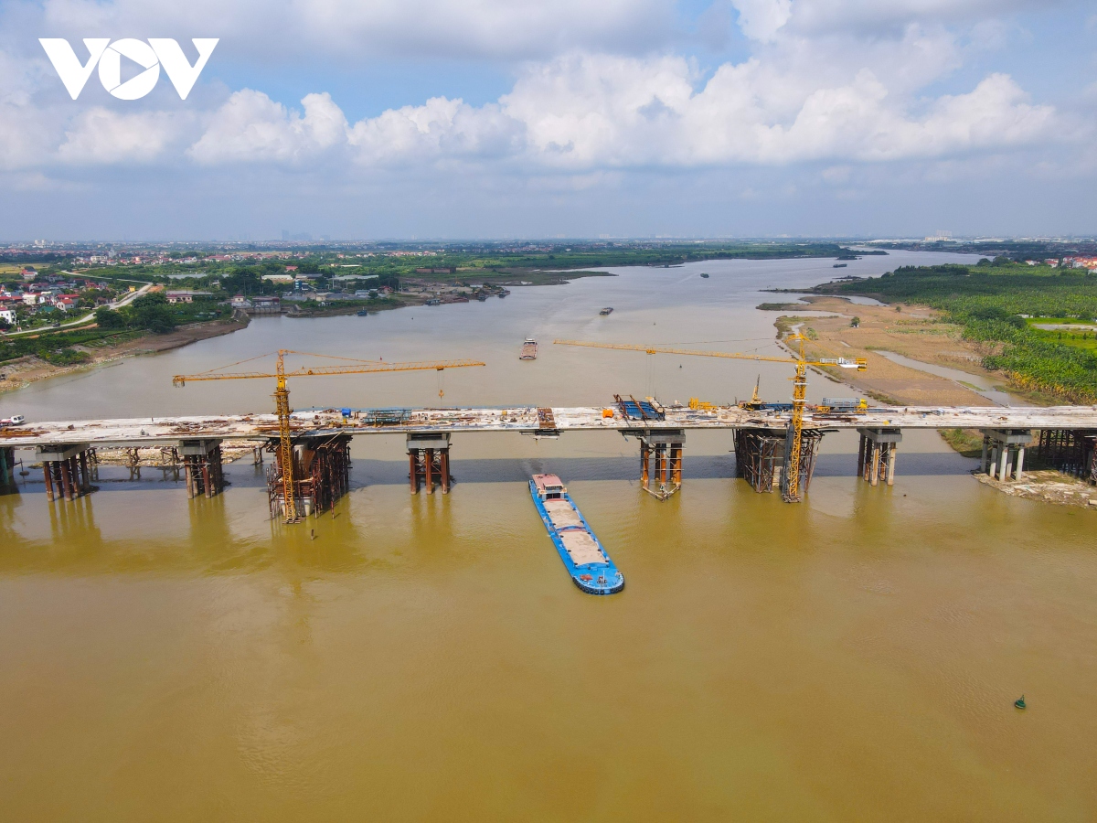 Cây cầu trị giá hơn 1.900 tỷ đồng sắp hoàn thành, nối liền 2 bờ sông Đuống